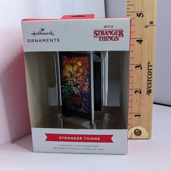 Hallmark Stranger Things Christmas Ornament Retro VHS Tape Style - Picture 5 of 12